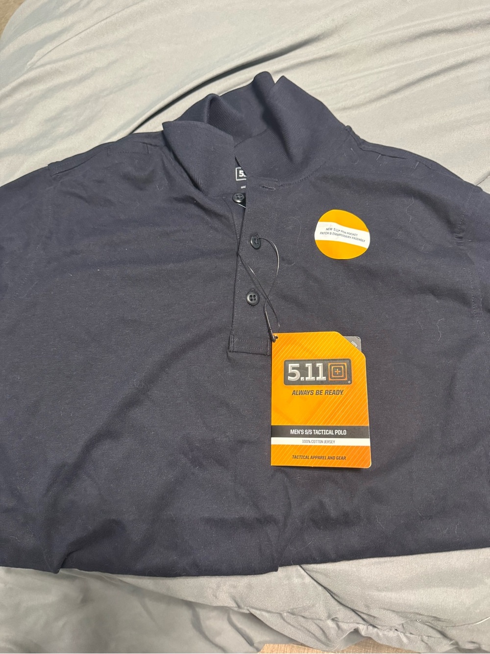 5.11 Tactical Men's Polo Shirt - Navy Blue